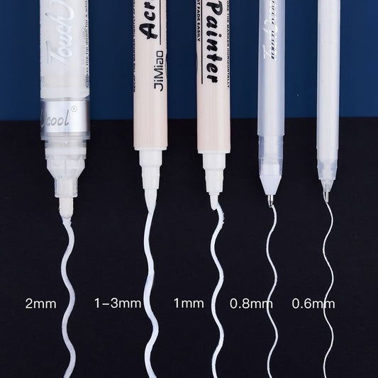 Smart Buddle – 4pc Acrylic White Marker Set