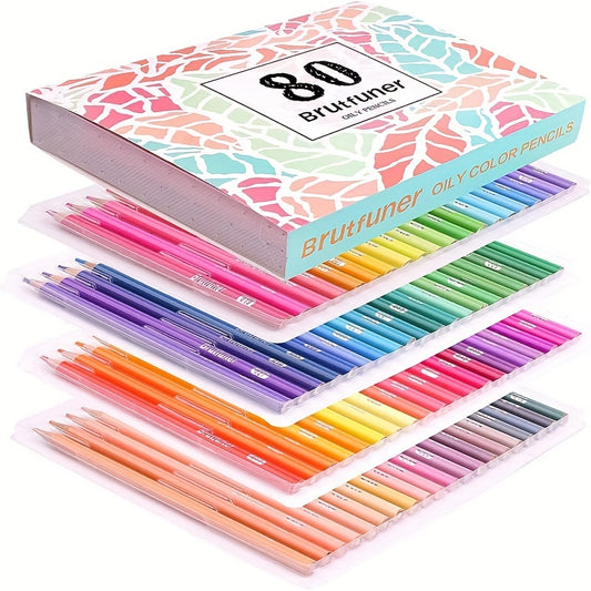 80-piece Coloured Pencil Set