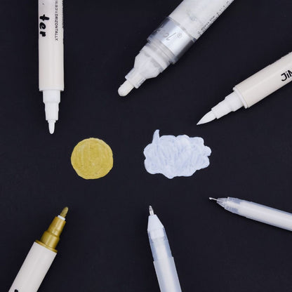 Smart Buddle – 4pc Acrylic White Marker Set
