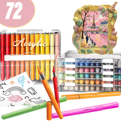 Rainbow Premium Acrylic Markers